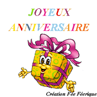 GIF animés joyeux anniversaire